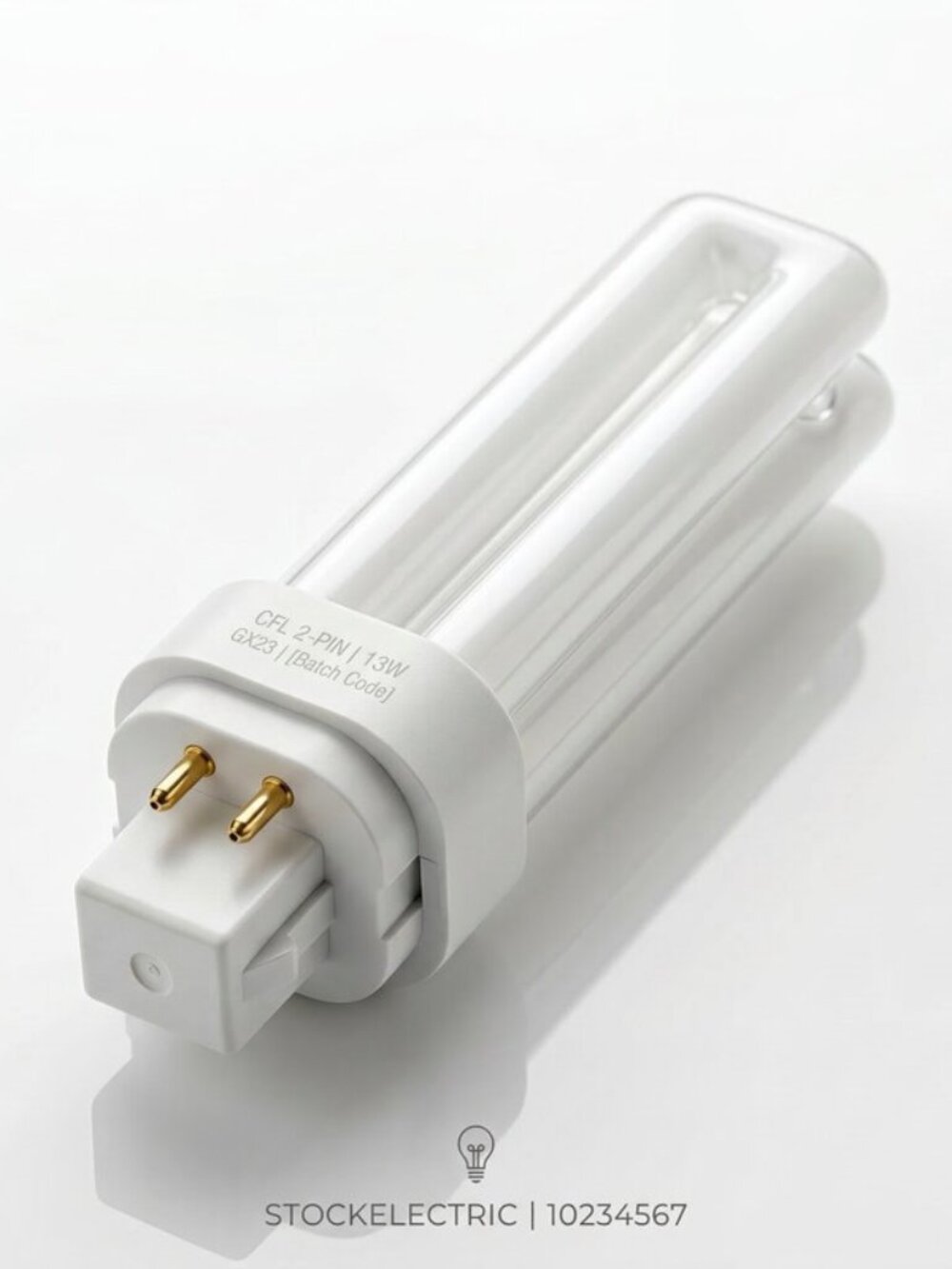 Satco 4100K 13-Watt G24q-1 Base T4 Quad 4-Pin Tube Bulb